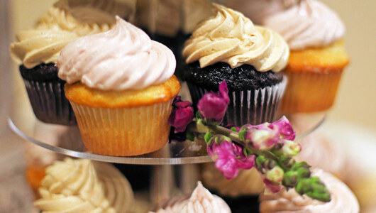 A photo of cupcakes catered by Shenandoah Provisions