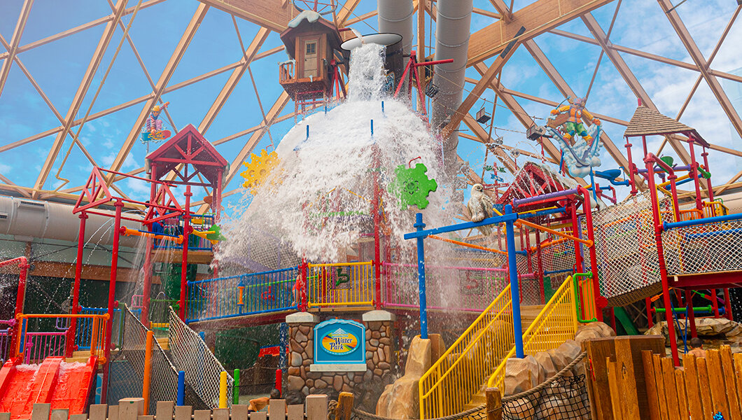 Overview photo of the Massanutten Indoor WaterPark