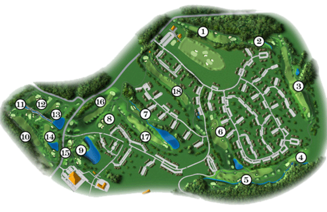 golf clubhouse layout
